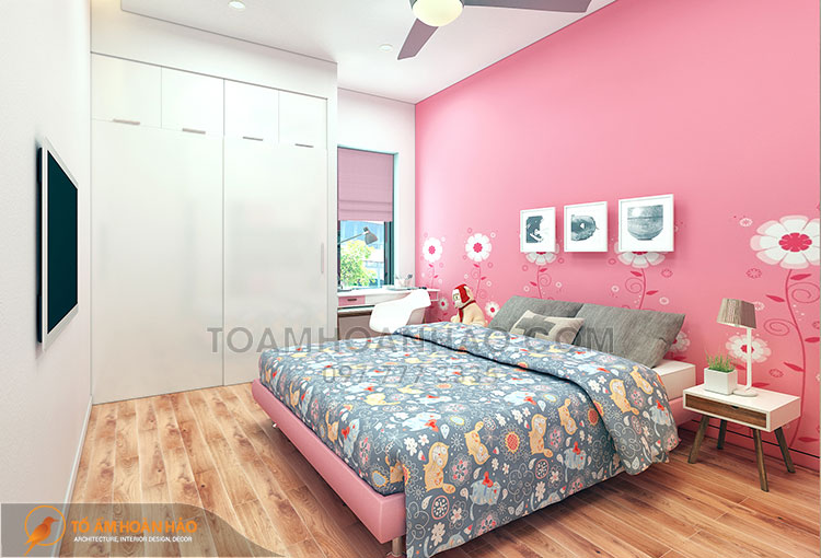 Thiết kế mở cho căn phòng không bí bách, chật chội