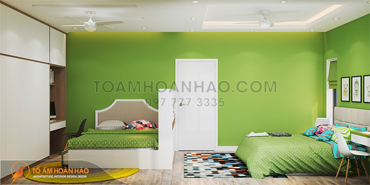 Phòng khách nhỏ kiêm khu vực thư giãn, 