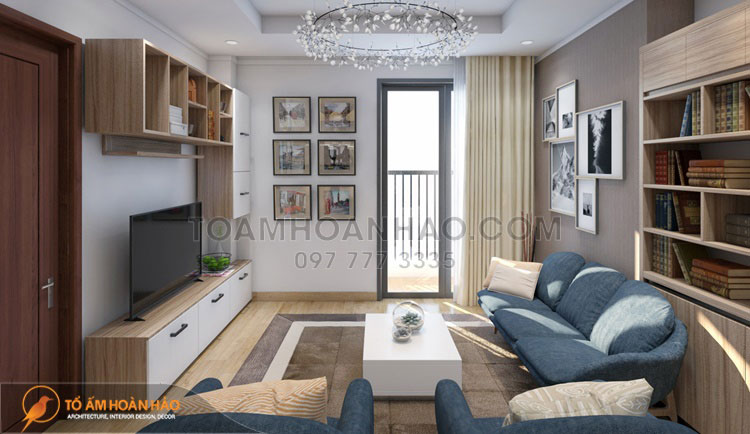 Đồ nội thất khá đơn giản, không hề cầu kỳ