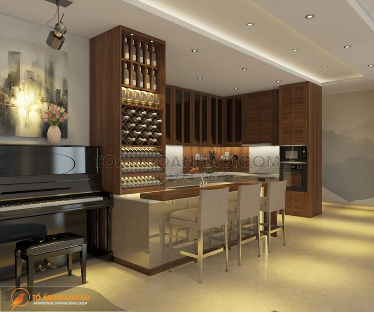 Thiết kế nội thất phòng bếp