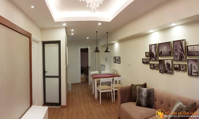 Độc đáo trong từng thiết kế nội thất chung cư Tây Nam Hồ Linh Đàm
