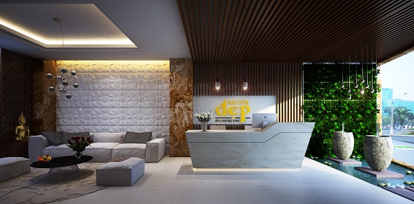 thiết kế nội thất spa đẹp