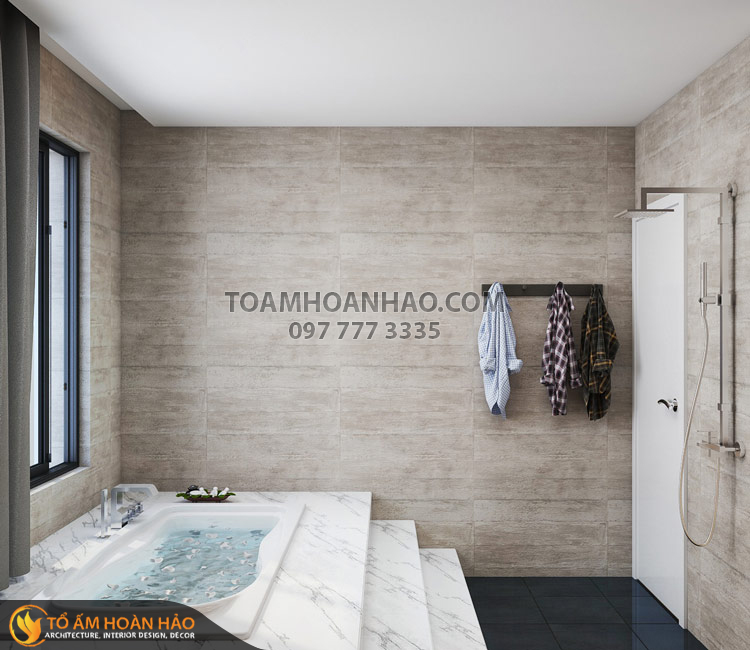 Dự án: Chị Hương - Số nhà 51 - Đường 3.3 - Khu đô thị Gamuda- Hà Nội 11 thiet-ke-thi-cong-biet-thu-chi-huong-gamuda-12