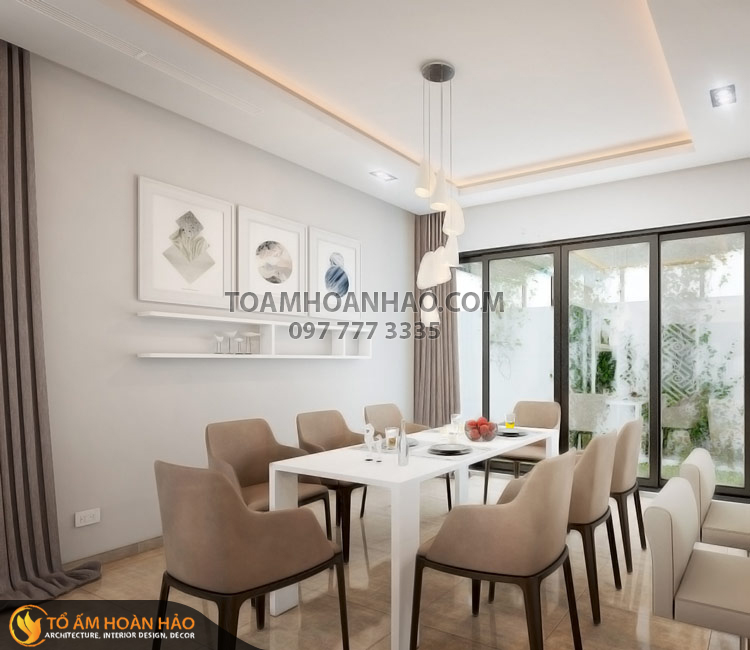 Dự án: Chị Hương - Số nhà 51 - Đường 3.3 - Khu đô thị Gamuda- Hà Nội 6 thiet-ke-thi-cong-biet-thu-chi-huong-gamuda-6