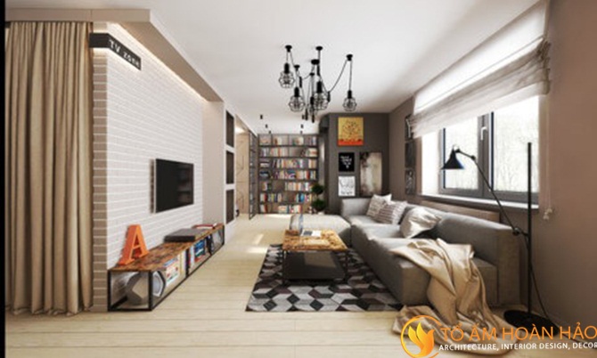 thiết kế nội thất chung cư giá rẻ 2