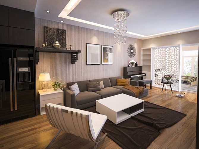 Những mẫu thiết kế nội thất chung cư Royal City đẹp "nao lòng" 3