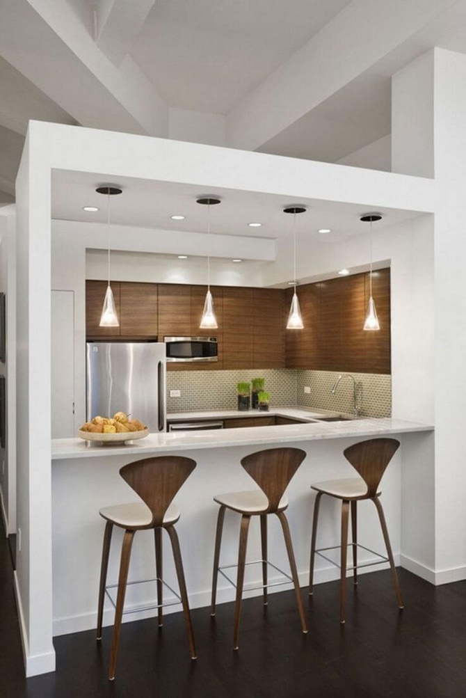 phòng bếp thi công nội thất chung cư giá rẻ