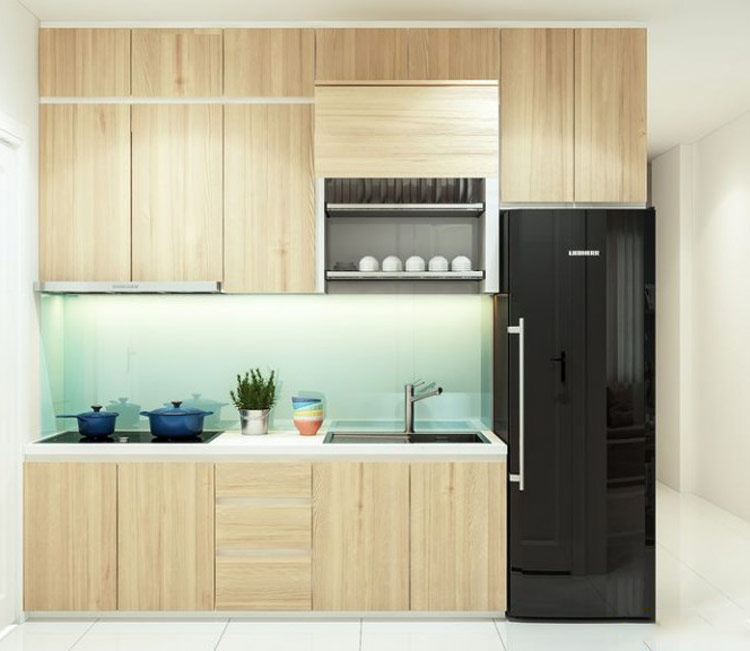 thiết kế nội thất chung cư 52m2 - anh Hải 1