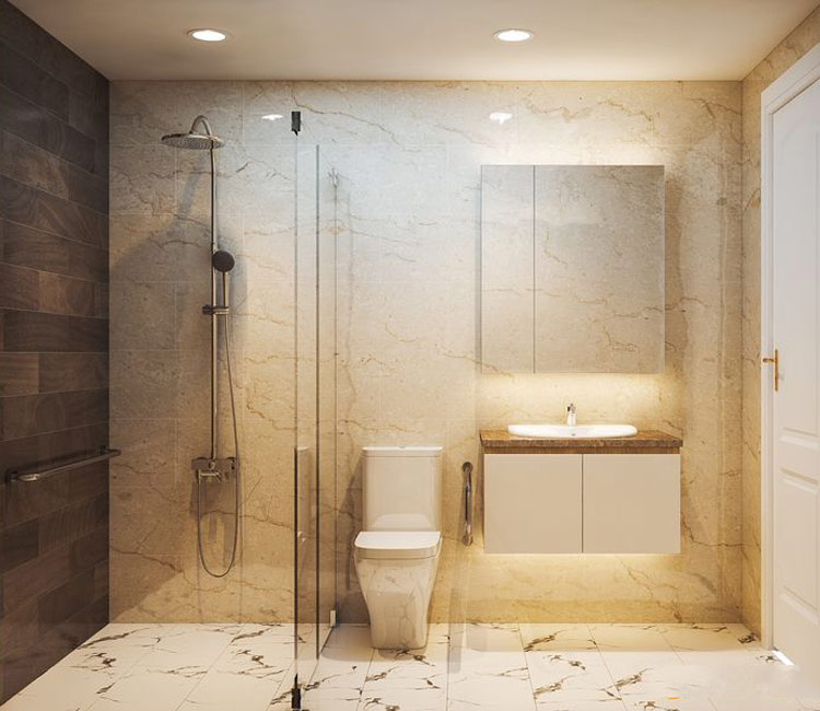 thiết kế nội thất chung cư 52m2 - anh Hải 10