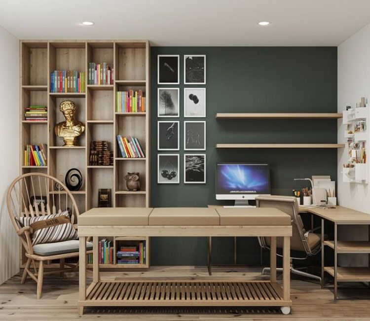 thiết kế nội thất chung cư 52m2 - anh Hải 8