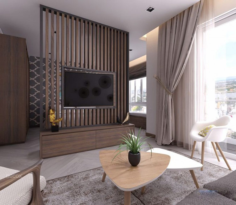 thiết kế nội thất chung cư 54m2 - anh Tiến 8