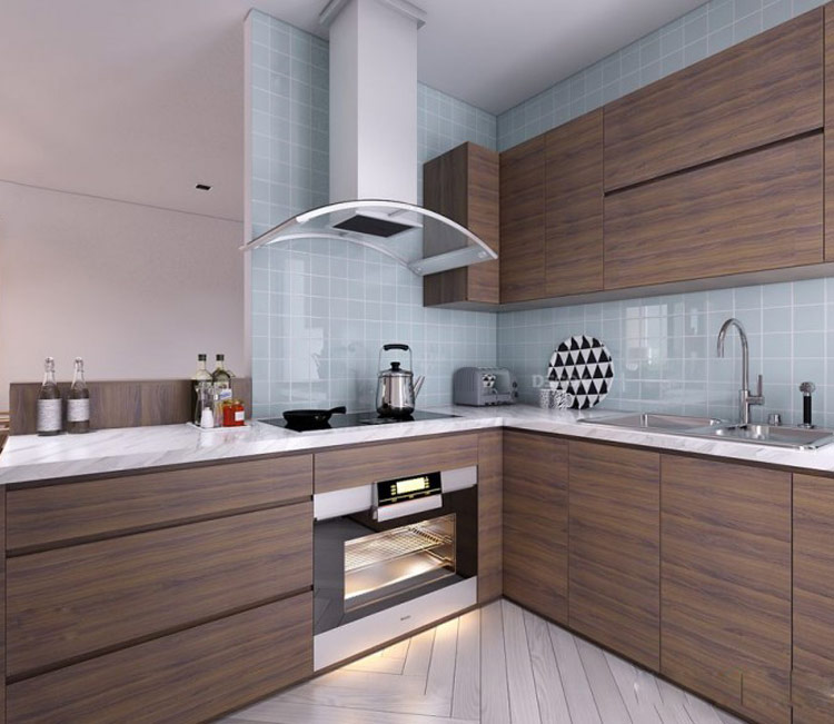thiết kế nội thất chung cư 54m2 - anh Tiến 3