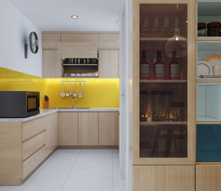 thiết kế nội thất chung cư 70m2 - anh Tùng 8