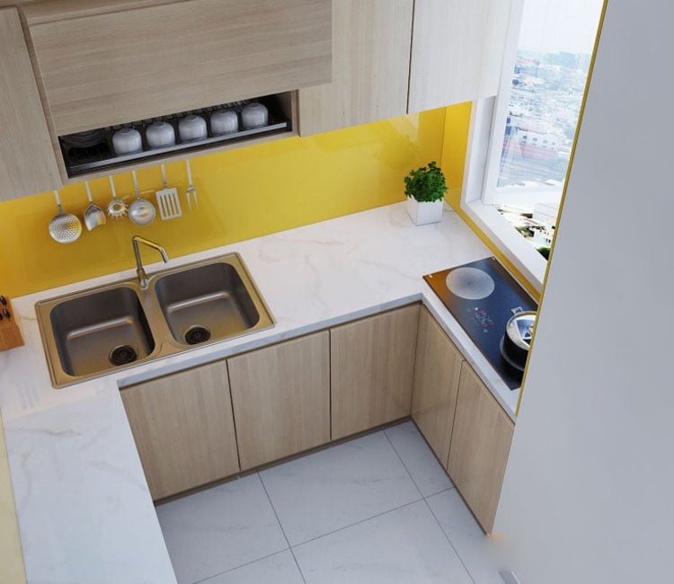 thiết kế nội thất chung cư 70m2 - anh Tùng 10