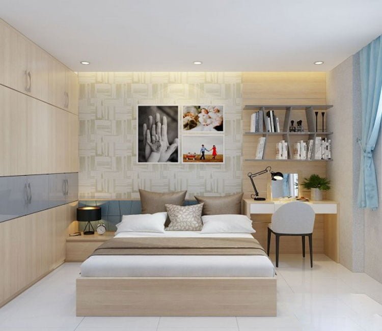 thiết kế nội thất chung cư 70m2 - anh Tùng 13
