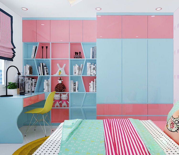 thiết kế nội thất chung cư 70m2 - anh Tùng 17
