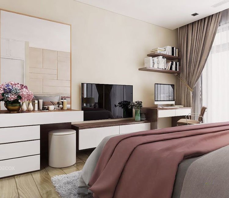 Thiết kế nội thất chung cư 148m2 Ciputra - anh Chung 11 Thiết kế nội thất chung cư 148m2 Ciputra - anh Chung 3