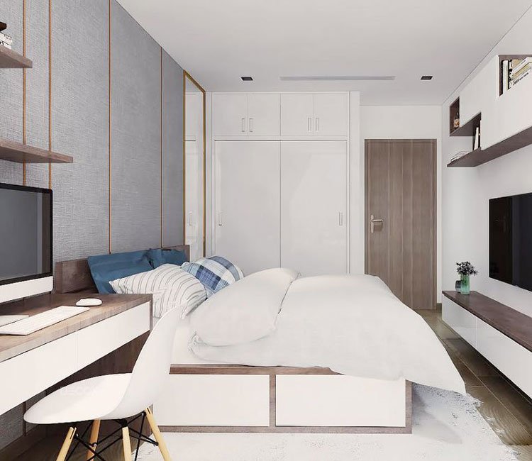 Thiết kế nội thất chung cư 148m2 Ciputra - anh Chung 13 Thiết kế nội thất chung cư 148m2 Ciputra - anh Chung 5