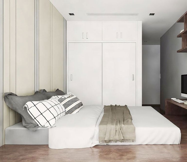Thiết kế nội thất chung cư 148m2 Ciputra - anh Chung 19 Thiết kế nội thất chung cư 148m2 Ciputra - anh Chung 11