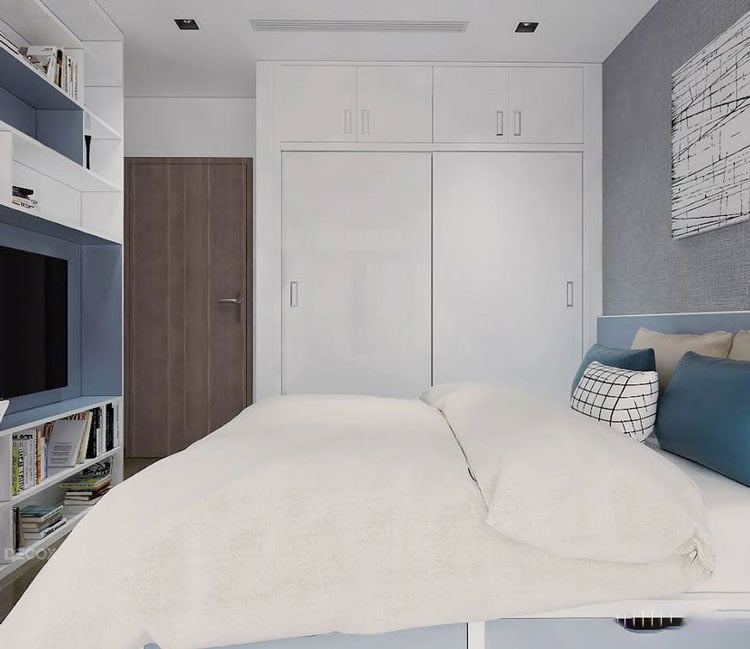 Thiết kế nội thất chung cư 148m2 Ciputra - anh Chung 17 Thiết kế nội thất chung cư 148m2 Ciputra - anh Chung 14