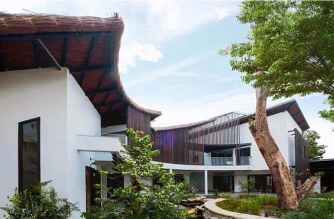Biệt thự mái lá - ý tưởng độc lạ cho thiết kế thi công nội thất biệt thự 3 thiết kế thi công nội thất biệt thự mái lá