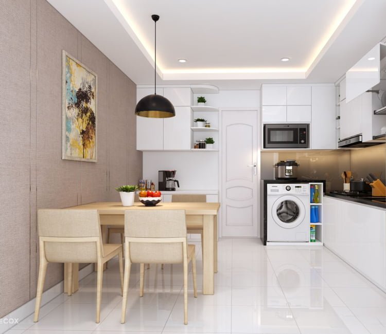 Thiết kế nội thất chung cư CT16 KĐT Định Công 81m2 - Anh Mạnh 2