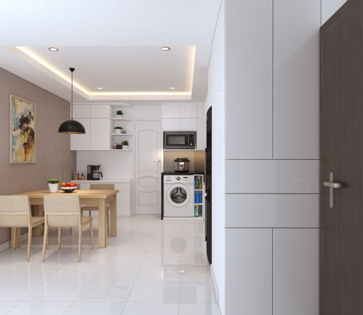 Thiết kế nội thất chung cư CT16 KĐT Định Công 81m2 - Anh Mạnh 3