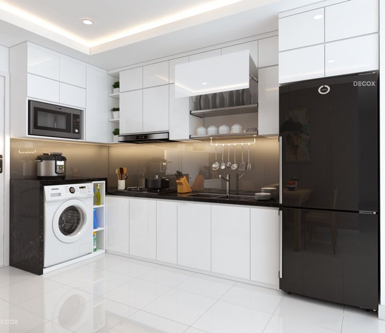 Thiết kế nội thất chung cư CT16 KĐT Định Công 81m2 - Anh Mạnh 5