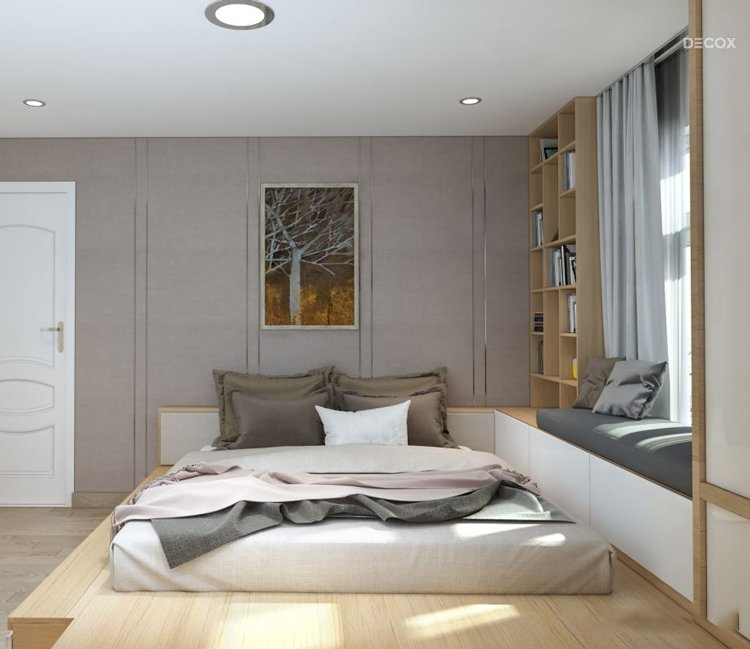 Thiết kế nội thất chung cư CT16 KĐT Định Công 81m2 - Anh Mạnh 8