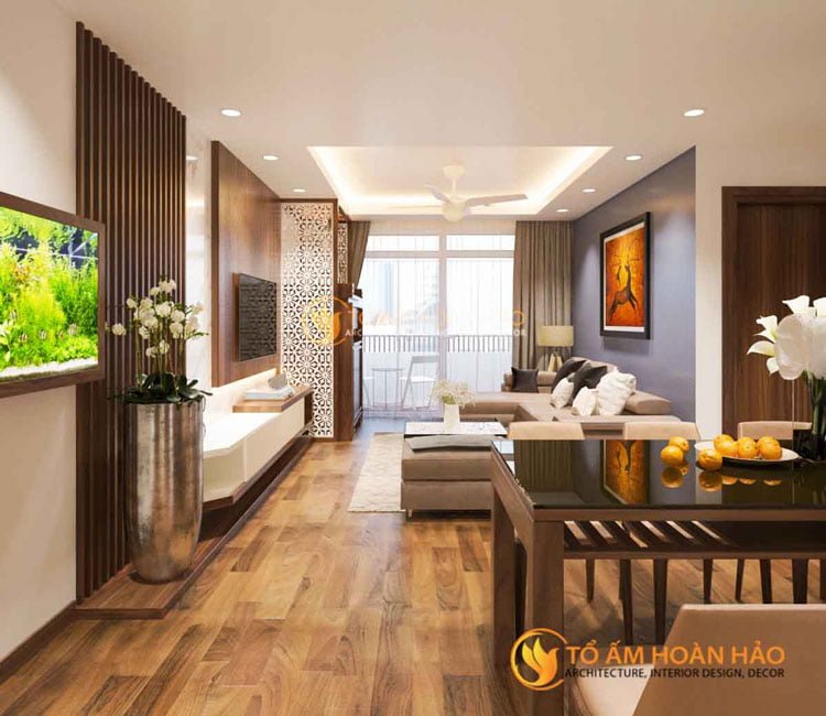 Công trình: Căn hộ Anh Hùng - Phòng 807 – Tòa N02 T1 – Ngoại Giao Đoàn 4 thiết kế thi công kiến trúc nội thất anh Hùng Ngoại Giao Đoàn 13