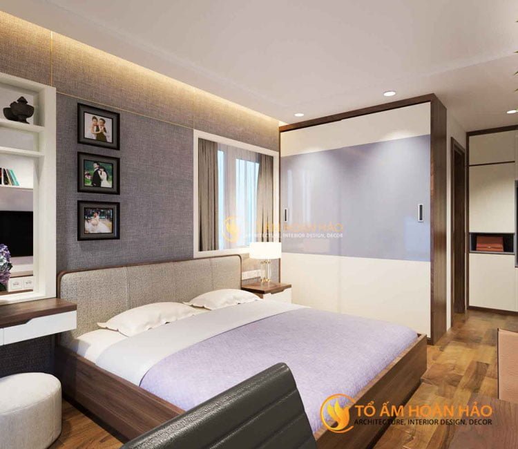 Công trình: Căn hộ Anh Hùng - Phòng 807 – Tòa N02 T1 – Ngoại Giao Đoàn 10 thiết kế thi công kiến trúc nội thất anh Hùng Ngoại Giao Đoàn 2