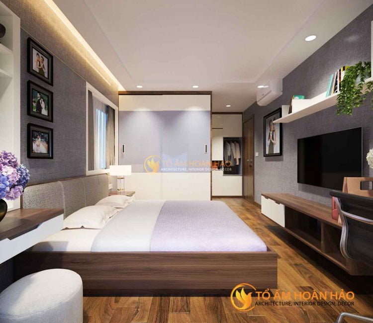 Công trình: Căn hộ Anh Hùng - Phòng 807 – Tòa N02 T1 – Ngoại Giao Đoàn 9 thiết kế thi công kiến trúc nội thất anh Hùng Ngoại Giao Đoàn 4