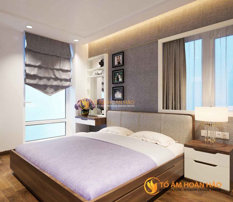Công trình: Căn hộ Anh Hùng - Phòng 807 – Tòa N02 T1 – Ngoại Giao Đoàn 12 thiết kế thi công kiến trúc nội thất anh Hùng Ngoại Giao Đoàn 5