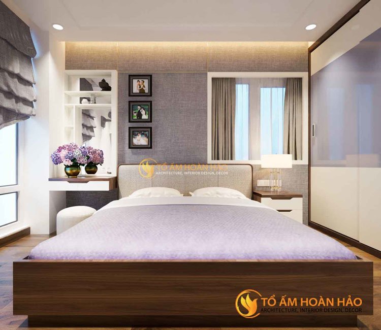 Công trình: Căn hộ Anh Hùng - Phòng 807 – Tòa N02 T1 – Ngoại Giao Đoàn 11 thiết kế thi công kiến trúc nội thất anh Hùng Ngoại Giao Đoàn 6