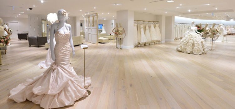 thiết kế nội thất tiệm áo cưới