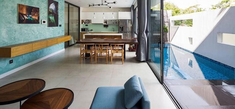 thiết kế nhà đẹp mặt tiền 7m2