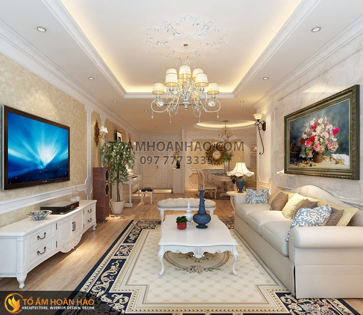 Dự án: Anh Thắng - Đường 3/3 Hoa Phượng - KĐT Vinhomes Riverside 2 thiet-ke-thi-cong-noi-that-chung-cu-cao-cap-anh-thang-2