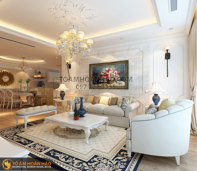 Dự án: Anh Thắng - Đường 3/3 Hoa Phượng - KĐT Vinhomes Riverside 1 thiet-ke-thi-cong-noi-that-chung-cu-cao-cap-anh-thang-1