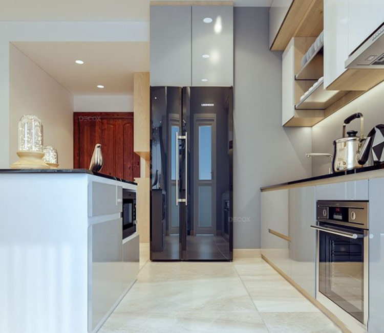 hiết kế nội thất chung cư 67m2 - anh Hữu 10