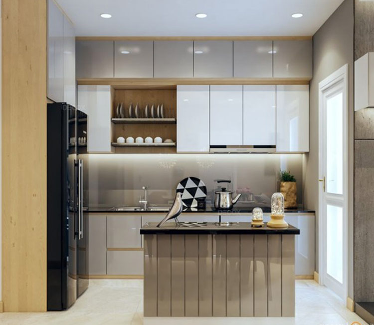 hiết kế nội thất chung cư 67m2 - anh Hữu 9