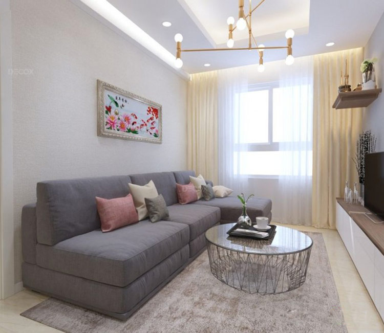 Thiết kế nội thất chung cư 69m2 - Anh Trần 11