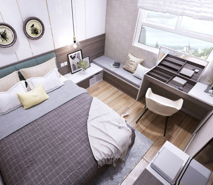 Thiết kế nội thất chung cư 69m2 - Anh Trần 6