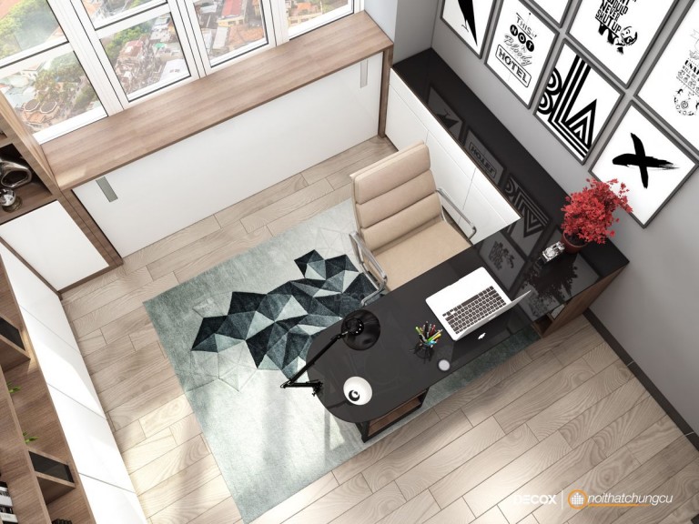 Thiết kế nội thất chung cư 40m2 FLC - Anh Tùng 7 thiết kế nội thất chung cư 40m2 - anh Tùng 7