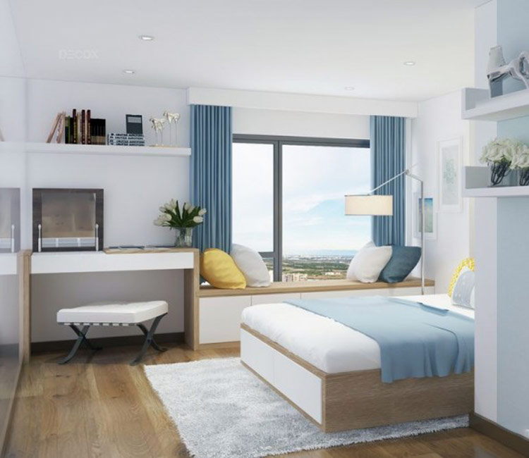 Thiết kế chung cư 50m2 - chị Châu An 13