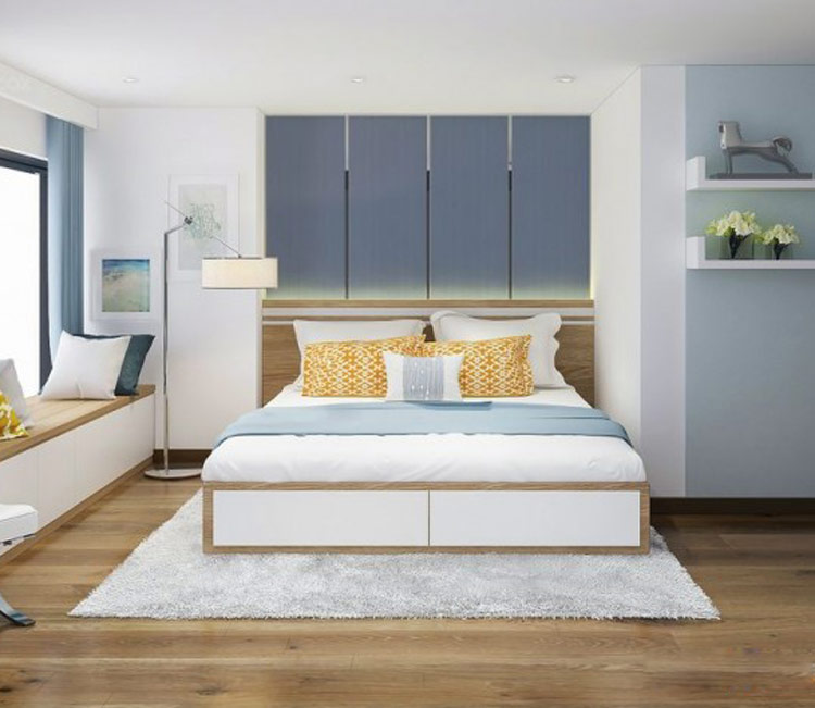 Thiết kế chung cư 50m2 - chị Châu An 14