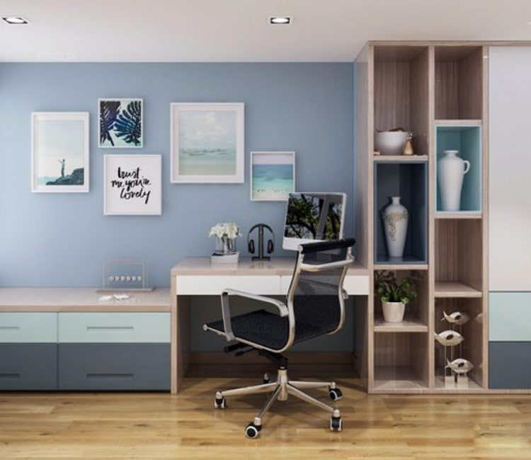 Thiết kế chung cư 50m2 - chị Châu An 16