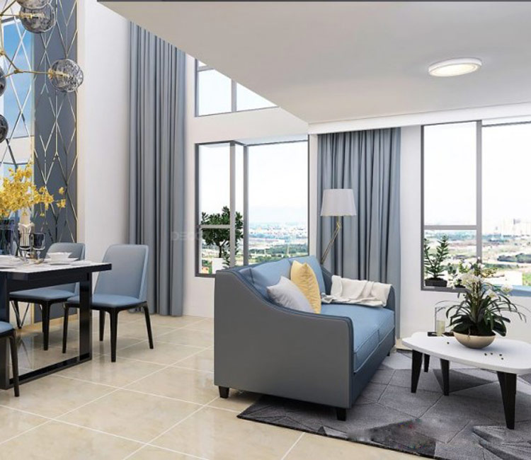 Thiết kế chung cư 50m2 - chị Châu An 4