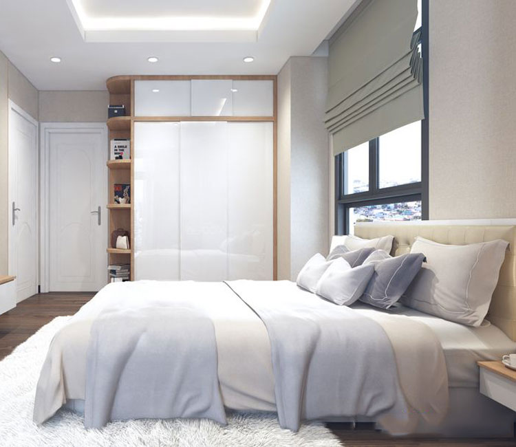 Thiết kế nội thất chung cư 85m2 HH2 Khu đô thị Linh Đàm 14