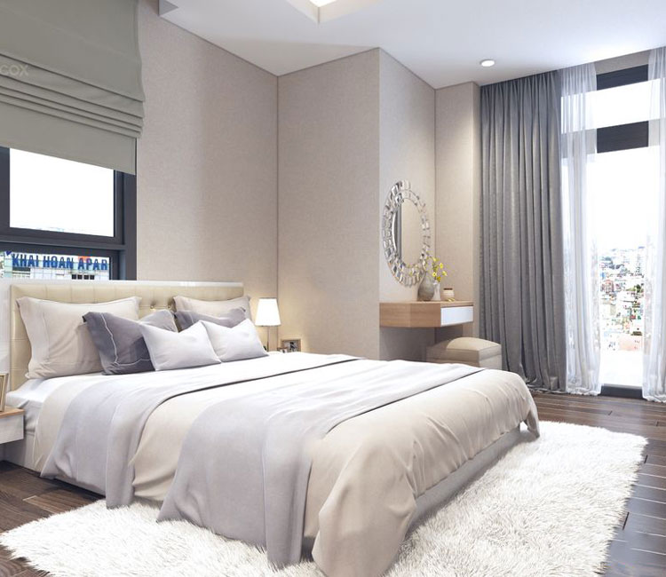 Thiết kế nội thất chung cư 85m2 HH2 Khu đô thị Linh Đàm 16