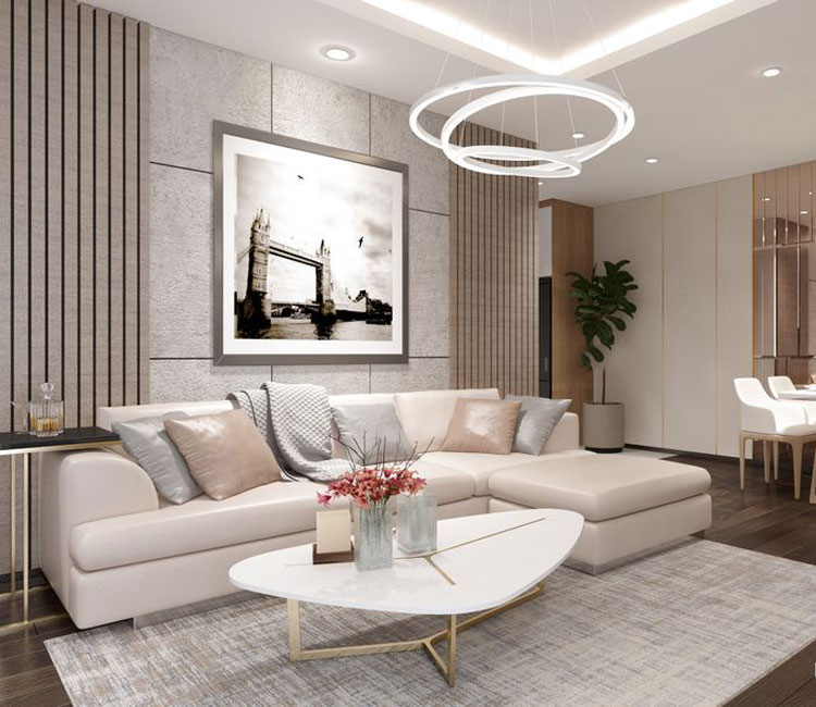 Thiết kế nội thất chung cư 85m2 HH2 Khu đô thị Linh Đàm 2